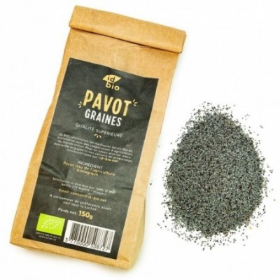 Graines de pavot sachet 150g