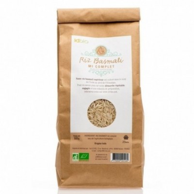 Riz basmati semi-complet 500g