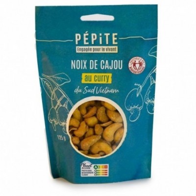 Noix de cajou au curry 125g