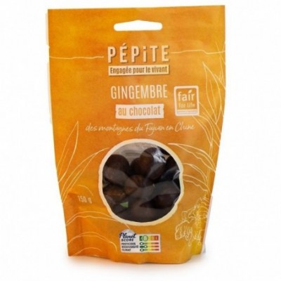 Gingembre confit cubes au...