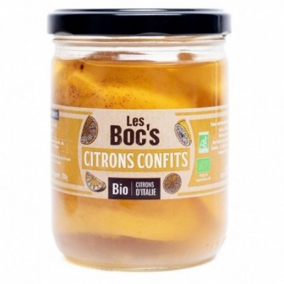 Citron confit en saumure...