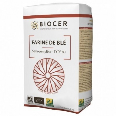 Farine de blé T80 1kg