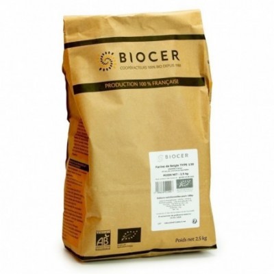 Farine de seigle T130 2,5kg