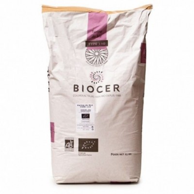 Farine de blé T110 vrac 25kg