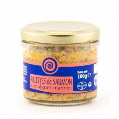 Rillettes de saumon aux...