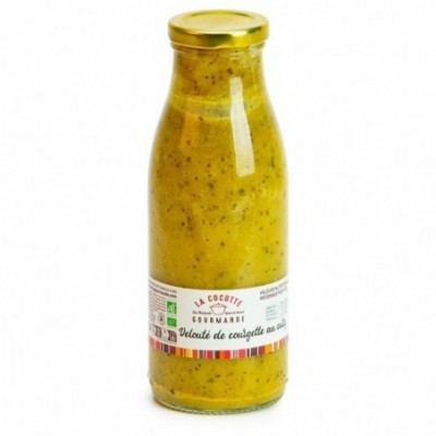 Velouté de courgettes au...