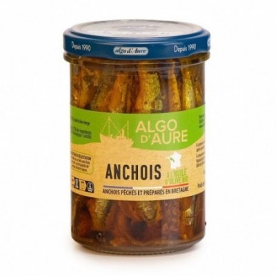 Anchois à l'huile d'olive -...