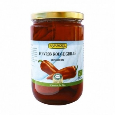 Poivrons rouges grillés en...