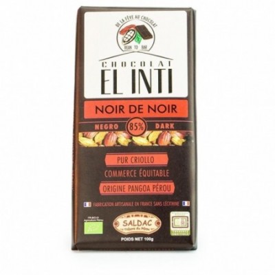 Chocolat noir de noir 85%...