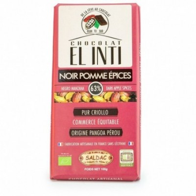 Chocolat noir pomme...
