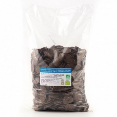 Palets de chocolat au lait...