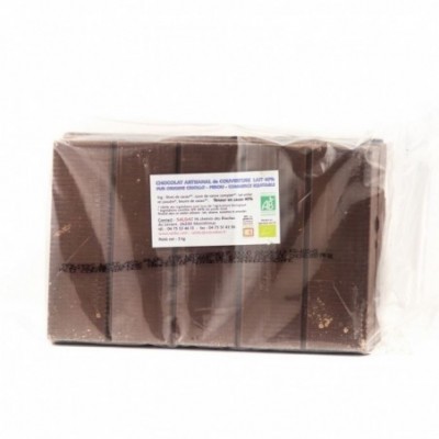 Chocolat lait de couverture...