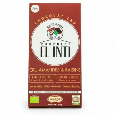 Chocolat noir cru 75%...
