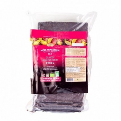 Chocolat noir framboises -...