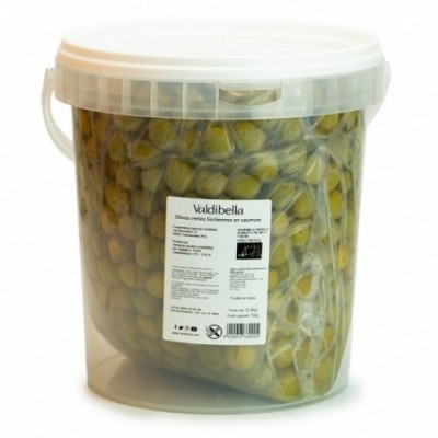 Olives vertes avec noyaux -...