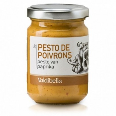 Sauce pesto de poivrons 130g